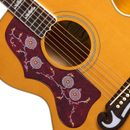 Guitare acoustique Epiphone J-200 STUDIO pour gaucher (naturel)