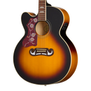Guitare acoustique Epiphone J-200 STUDIO pour gaucher (EC Vintage Sunburst)