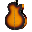 Guitare acoustique Epiphone J-200 STUDIO pour gaucher (EC Vintage Sunburst)
