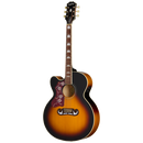 Epiphone J-200 STUDIO Left-Handed Acoustic Guitar (EC Vintage Sunburst)