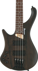 Ibanez EHB600LWNF EHB Ergonomic Left-Handed Headless Electric Bass (Walnut Flat)