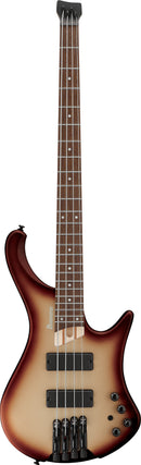 Basse électrique ergonomique sans tête Ibanez EHB600CCM EHB (Finition Charred Champagne Burst Matte)