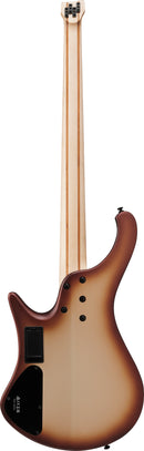Basse électrique ergonomique sans tête Ibanez EHB600CCM EHB (Finition Charred Champagne Burst Matte)