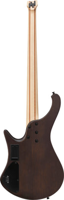 Ibanez EHB600WNF EHB Ergonomic Headless Electric Bass Guitar (Walnut Flat)