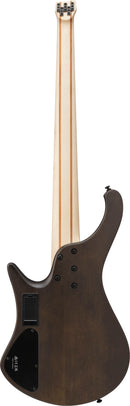 Basse électrique ergonomique Ibanez EHB605WNF EHB 5 cordes sans tête (finition noyer plat)