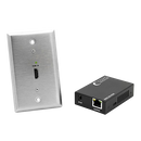 Covid EHF-205-W HDMI Receiver System with HDMI Transmitter Wall Plate (White)