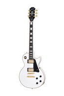 Epiphone EIGLPCAWGH Les Paul Custom Electric Guitar (Alpine White)