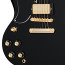 Epiphone EIGSGCEBGHLH SG Custom Left-Handed Electric Guitar (Ebony)