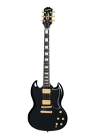 Epiphone EIGSGCEBGH SG Custom Electric Guitar (Ebony)