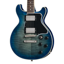 Epiphone EILSDFOWNH Les Paul Double Cut Figured Electric Guitar (Ocean Water)