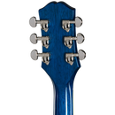 Epiphone EILSDFOWNH Les Paul Double Cut Figured Electric Guitar (Ocean Water)
