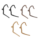 Point Source Audio EMB-6-BBB Earmounts For Embrace Lavalier Microphones (Beige/Brown/Black, 6-Pack)