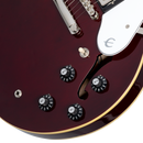 Epiphone NOEL GALLAGHER RIVIERA Signature Hollow Body Electric Guitar (Dark Wine Red)