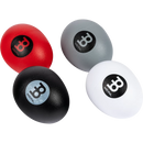 Meinl ES-SET Egg Shaker Set 4 pièces (blanc gris noir et rouge)
