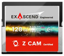 Exascend EXSZ3X128GB ZCAM CFast Memory Card - 128GB