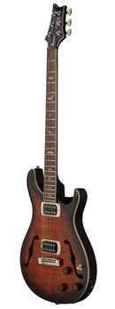 PRS SE ED SHEERAN Hollow Body Electric Guitar (Orange Tiger Smokeburst)