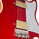 Harmony JUPITER THINLINE Semi Hollow-Body Electric Guitar (Cherry)