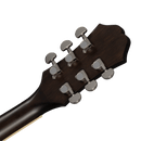 Epiphone AJ220SCE Table en épicéa massif avec guitare acoustique pan coupé (naturel)