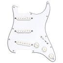 Plaque de protection de remplacement DiMarzio FG2108WA9 Paul Gilbert Signature Injector Strat® (blanche)
