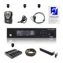 Williams AV FM 558-12 PRO D FM+ PRO Assistive Listening System with Dante