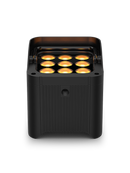 Chauvet DJ FREEDOMPARQ9X4 Wireless RGBA LED Uplight 4-Pack In Carry Bag
