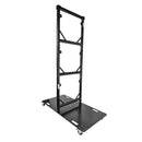 ProX XT-GRU-PKGX2 BLK Truss Modular 2X Rapid U Grid Trio Package pour éclairage – Têtes mobiles avec plaque de base en aluminium roulante (noir)