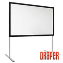 Draper 385118 Complete Screen w/CineFlex Surface and Anodized Frame - HDTV (122"x216")
