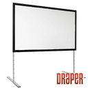 Draper 385129 Écran complet avec surface blanche Matt et cadre anodisé (135 "x 216")