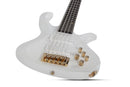 Basse électrique 5 cordes Schecter FREEZESICLE RIOT-5 (Metallic White)