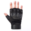 ProX X-GRIPZ Hard Rubber Knuckle Fingerless Gloves - For Truss and Stage Performance