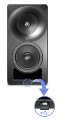 Kali Audio SM-5 3-Way Studio Monitor with Network Control (Single) - 5"