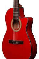 Guitare classique Ibanez GA35TCESRR (rouge saphir brillant)