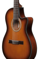 Guitare classique Ibanez GA35TCEVLS (Version Sunburst brillante)