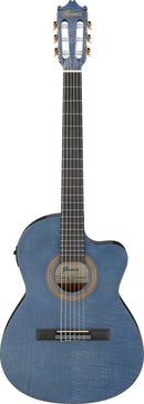 Guitare électro-acoustique Ibanez GA5FMTCEOB (Myrtille à pores ouverts)