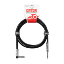Gator GCWB-INS-05RA Backline Series Straight/Right Angle Instrument Cable - 5ft