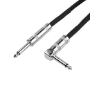 Gator GCWB-INS-05RA Backline Series Straight/Right Angle Instrument Cable - 5ft