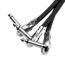 Gator GCWB-INS-6INRA3PK Backline Series Patch Cable (3-Pack) - 6in