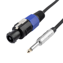 Gator GCWB-SPK-10-1TL Backline Series TS to Twist Lock Connector Speaker Cable - 10ft