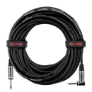 Gator GCWC-INS-10RA Composer Series 1/4in Straight To 1/4in Right Angle Instrument Cable - 10ft