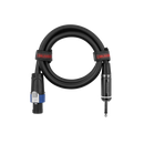 Câble haut-parleur Gator GCWC-SPK-06-1TL Composer Series, connecteur jack 6,35 mm (1/4") vers verrouillage par rotation - 1,8 m (6 pi)