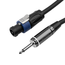 Gator GCWC-SPK-10-1TL Composer Series 1/4" TS To Twist Lock Connector Speaker Cable - 10ft