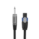 Câble haut-parleur Gator GCWC-SPK-06-1TL Composer Series, connecteur jack 6,35 mm (1/4") vers verrouillage par rotation - 1,8 m (6 pi)