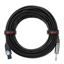 Câble haut-parleur Gator GCWC-SPK-100-1TL Composer Series, connecteur jack 6,35 mm (1/4") vers verrouillage par rotation - 30,5 m (100 pi)