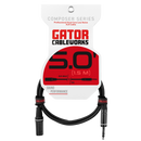 Câble XLR mâle vers TRS Gator GCWC-XLR-05MTRS Composer Series - 1,5 m