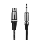 Gator GCWC-XLR-20FTRS Composer Series XLR F To TRS Cable - 20ft