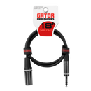 Gator GCWC-XLR-18INMTRS Composer Series XLR M to TRS Cable - 18"