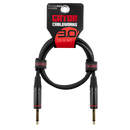 Gator GCWH-INS-03 Headliner Series 1/4in Straight Instrument Cable - 3ft