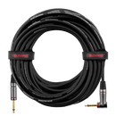 Gator GCWH-INS-10RA Headliner Series 1/4in Straight To 1/4in Right Angle Instrument Cable - 10ft