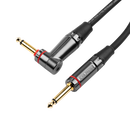 Gator GCWH-INS-20RAQT Headliner Series 1/4in Straight To 1/4in Right Angle Quiet Instrument Cable - 20ft