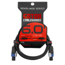 Gator GCWH-SPK-06-2TL Headliner Series Twist Lock Connector Speaker Cable - 6ft